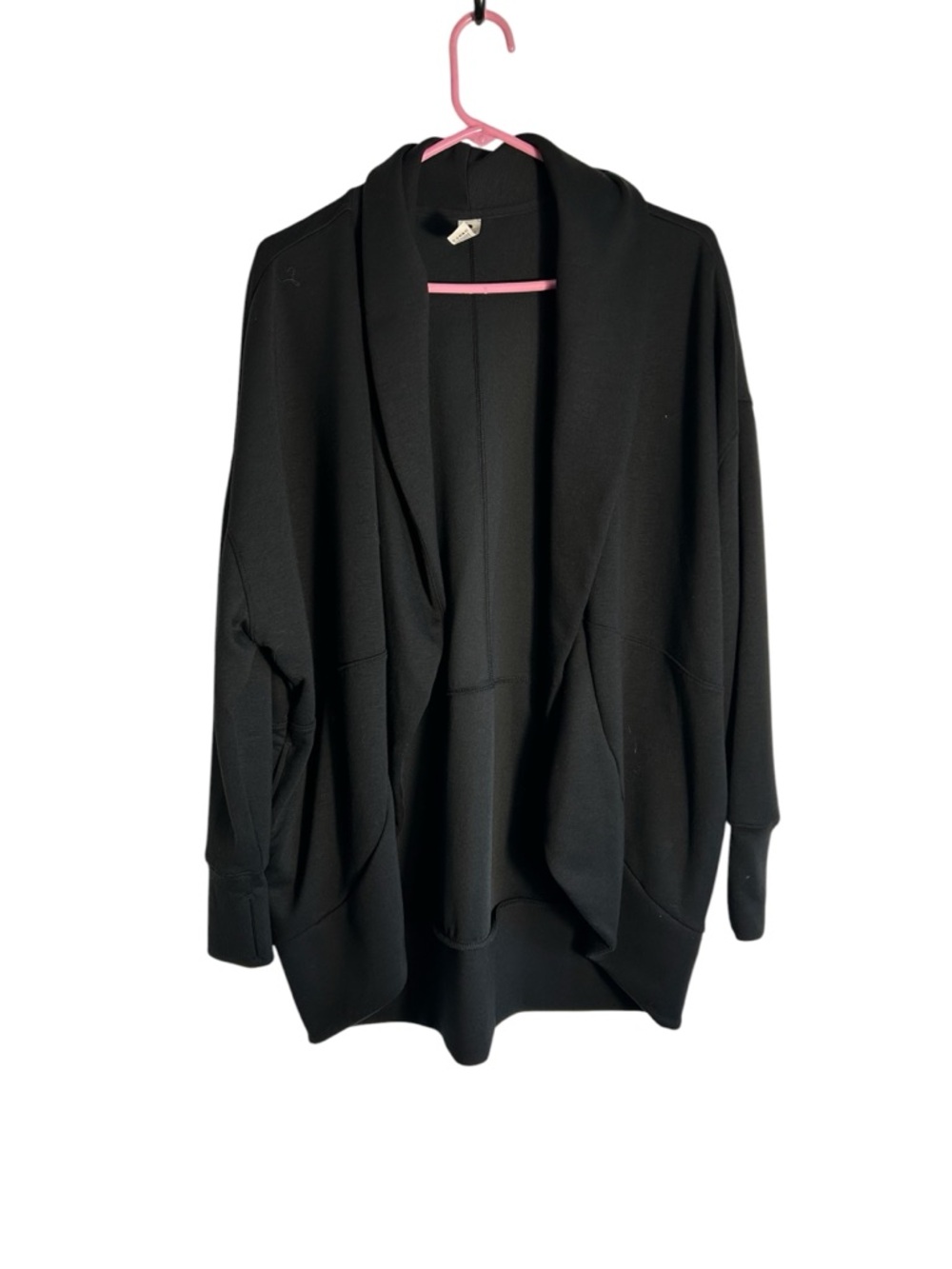 Yogalicious Lux Women’s Size Scuba London Cardigan Black  2443